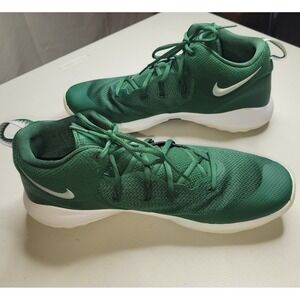 Nike Zoom Rev II ~ Forest Green/White Basketball Shoes